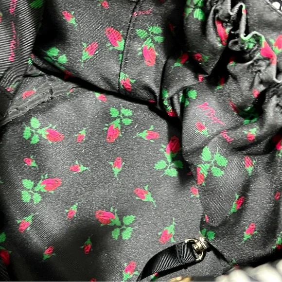 Betsey Johnson Yellow & Black Polka Dot Bow Tote - Picture 11 of 11